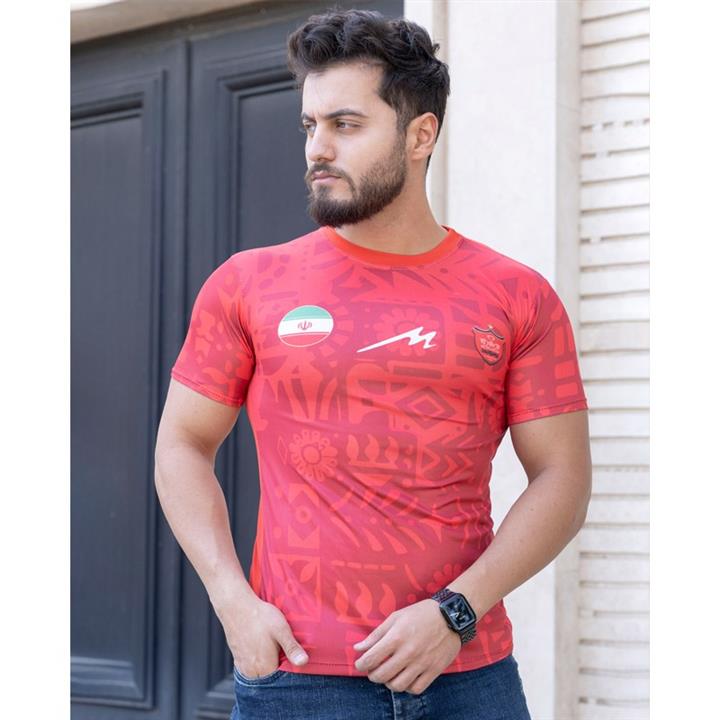 تیشرت مردانه پرسپولیس مدل Alvez